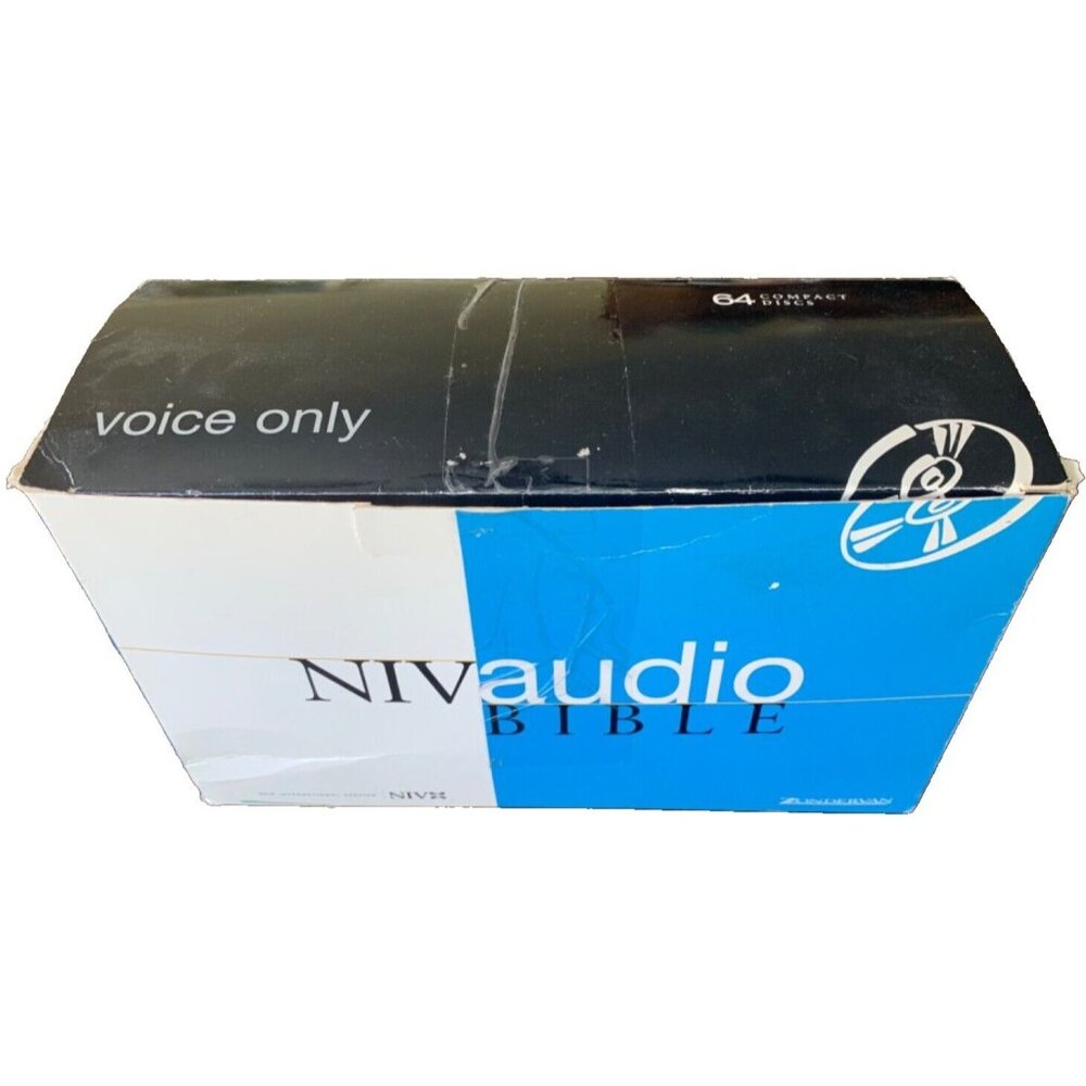 NIV Audio Bible Voice Only by Zondervan Staff (2002, Audio CD